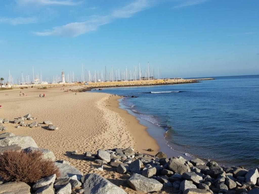 Playa de Ocata en Masnou