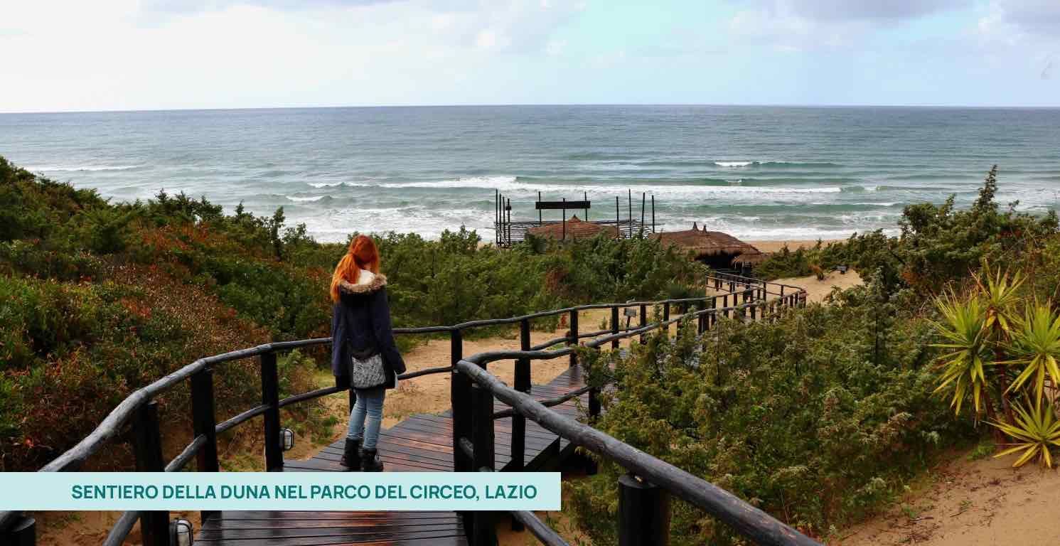 Sentiero della Duna nel Parco del Circeo, Lazio